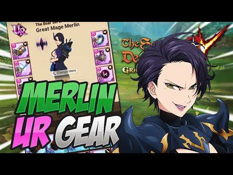 Merlin's UR Gear Makes Her A MONSTER! Seven Deadly Sins Grand Cross