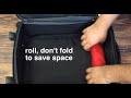 [Video] Tips “Packing” Baju Cara Bijak Untuk Kaki Melancong