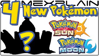 Pokémon Sun & Moon - 4 NEW Pokémon & 2 Alola Forms + New Evil Team Details Revealed in Corocoro