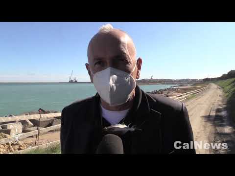 Crotone :: 29/10/2020 :: Ambiente: l'assessore regionale Sergio De Caprio in visita a Crotone.