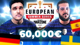 La coupe d europe de warzone avec @norby 60,000€ de cashprize 