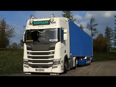 [ETS2] Euro Truck Simulator 2 1.32 - Scania Next Generation  - Trailer Chereau - Promods 2.31