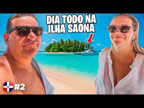 DE CATAMARÃ ATÉ À ILHA SAONA E BANHO NA MELHOR ÁGUA