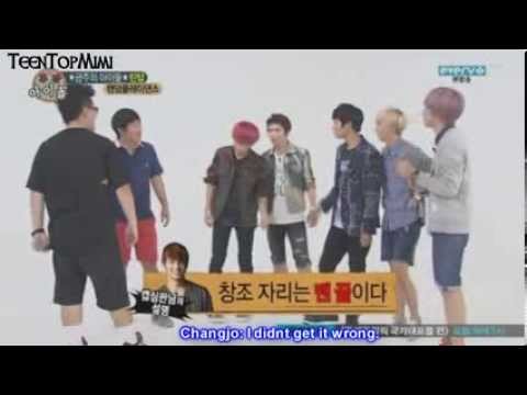 131002 TEEN TOP Weekly Idol [ENG SUB] 2/3