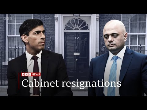BBC News at Ten - 5th July 2022 (GOVERNMENT COLLAPSE: SUNAK & JAVID RESIGN: EXTENDED SPECIAL)