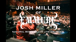 Josh Miller of Emmure &quot;Natural Born Killer&quot; Drum Cam | SJC Custom Drums