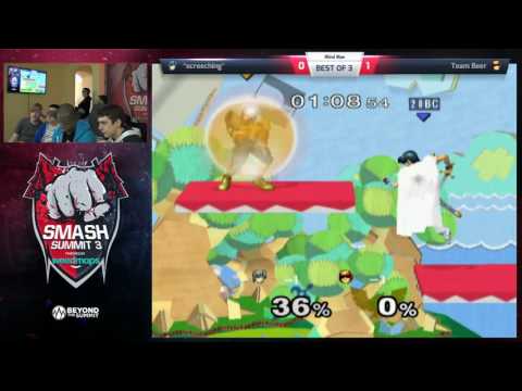 *screeching* vs Team Beer - UB Finals Blind Man - Smash Summit 3