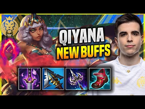 ELYOYA TRIES QIYANA WITH NEW BUFFS! - MAD Elyoya Plays Qiyana JUNGLE vs Viego! | Patch 11.18
