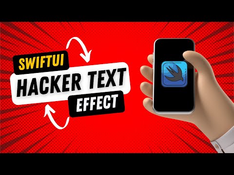 Hacker Text Effect - SwiftUI - iOS 16 & iOS 17 thumbnail