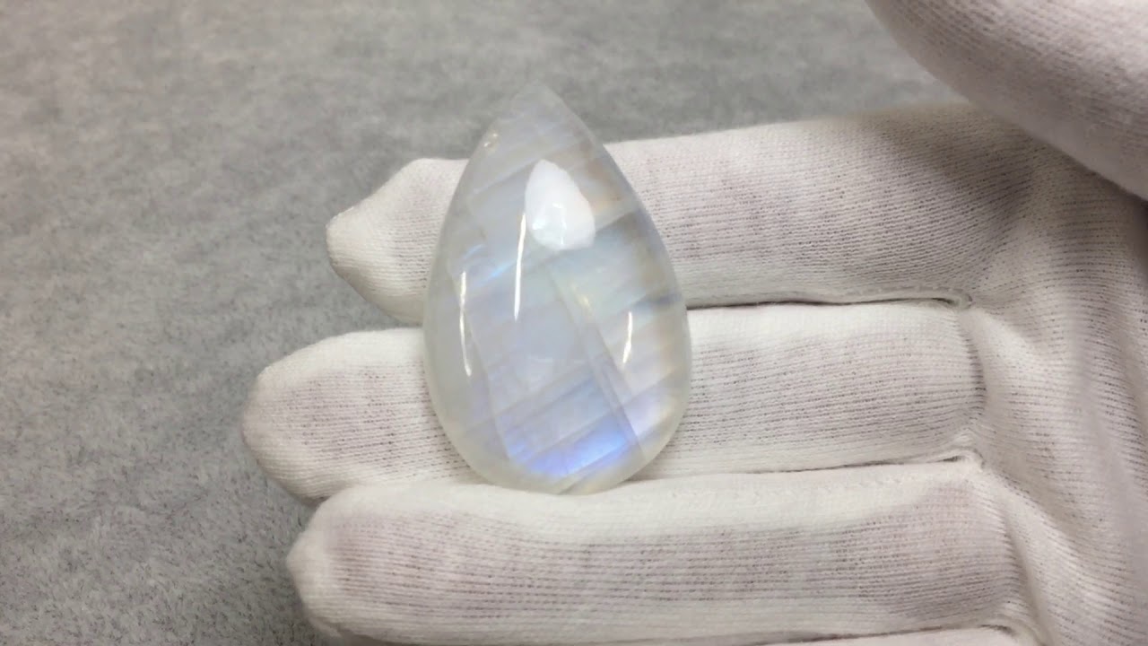 [高品質]ホワイトラブラドライトルース-slide-youtube