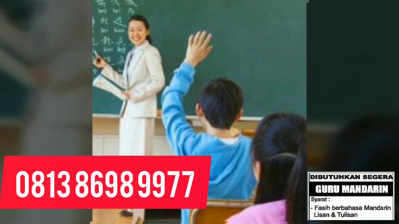 Lowongan Kerja Guru Mandarin