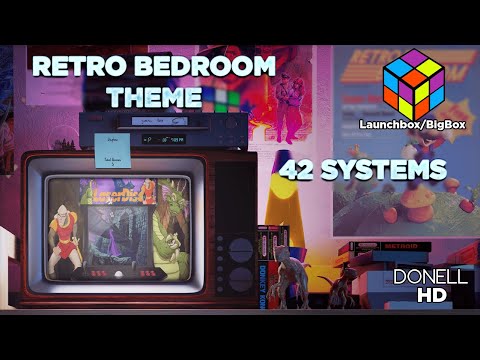 LB/BB Retro Bedroom Platform Theme (42 Systems) - Donell HD