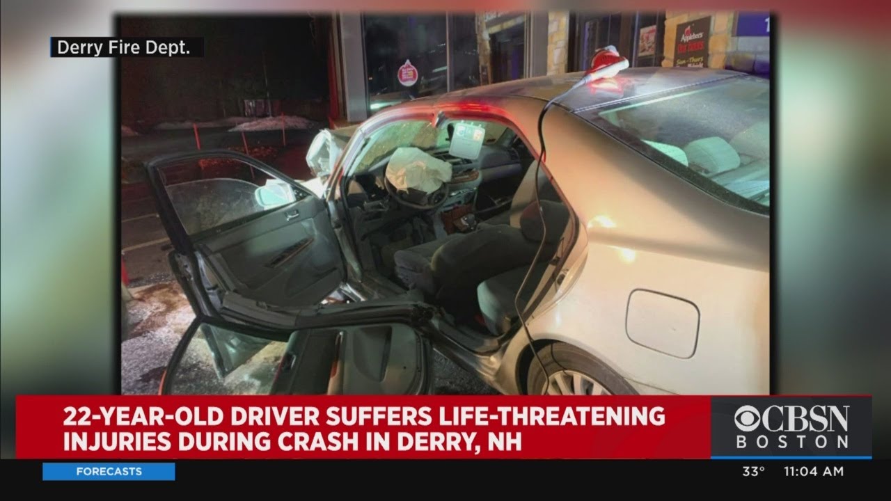 Driver Suffers Life-Threatening Injuries After Crash Into Derry, NH Applebee's