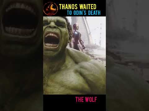 Why thanos waited to odin die..part 1 || Thanos नहीं डरता odin से || @thewolf_official.|| #marvel