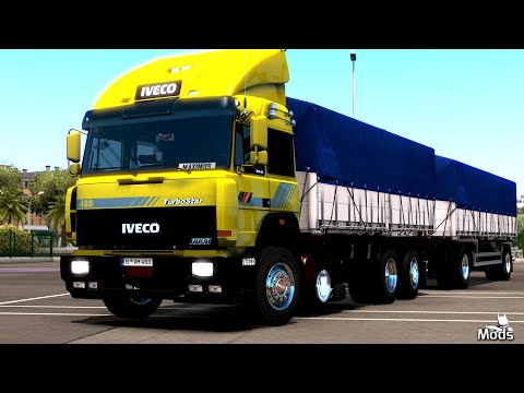 ETS2 1.38 MODS - Truck Tuning ▶️ Iveco Turbostar by Ralf84 v1.1 [Crafting with Maximus]