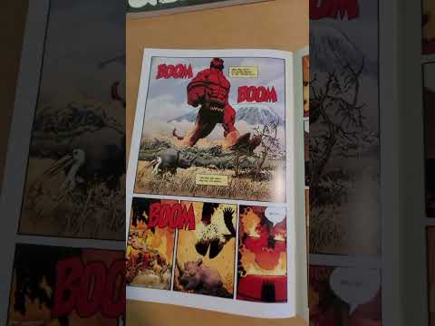 CORBEN COMICS REVIEWS:   HELLBOY:   MAKOMA