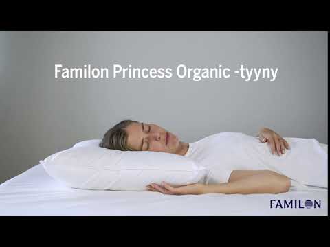 Katso video Familon Princess -tyyny Organic