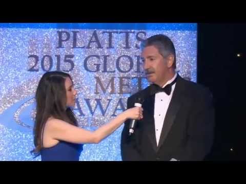 Platts Global Metals Awards - 2015 CEO of the Year