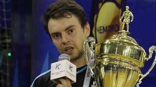 Видео IV КУБОК РОССИИ СРЕДИ КОРПОРАТИВНЫХ КОМАНД . ИНТЕРВЬЮ С ЧЕМПИОНОМ - ИНТЕР РАО ЕЭС