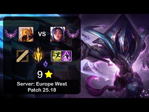 Azir Mid vs Irelia - EUW Master - Patch 25.18