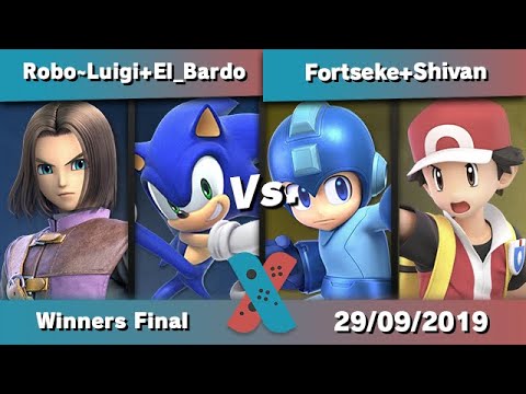 [SmashxRamboot Ultimate #8] Robo~Luigi + El_Bardo Vs. ForTseKe + Shivan - Winners Final
