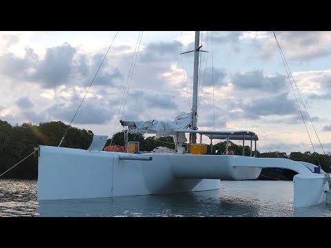 Pacific Proa 60 backyard build 11