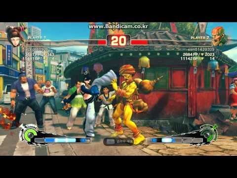 SSF4AE PC Dhalsim(son01420309) vs Juri(Jackpot0926)