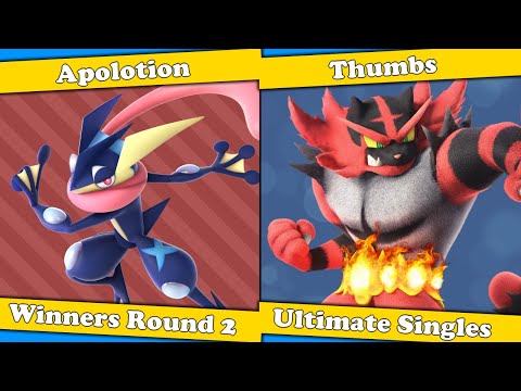 MAC's Birthday Bash! Winners R2 -  Apolotion (Greninja) vs Thumbs (Incineroar) - SSBU