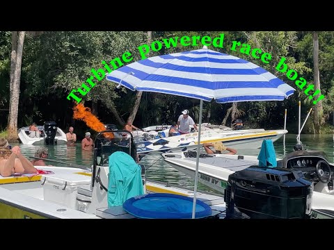 Tons of race boat fun at the Palatka run September 2021. St. John River run. (Silver Glenn Springs)