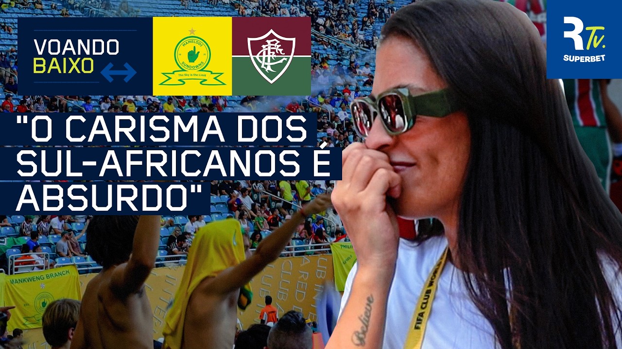 WE WATCHED THE DRAMATIC QUALIFICATION GAME BETWEEN FLUMINENSE AND MAMELODI | FLYING LOW #7