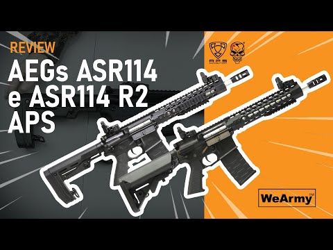 Review dos Rifles M4 APS - Modelos ASR114 e ASR114 R2 - Série WeArmy Reviews