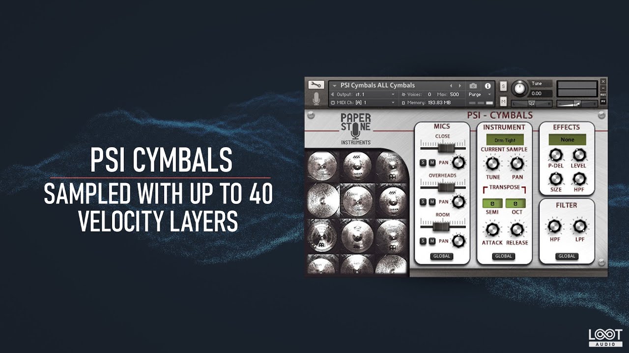 Buy PSI Cymbals By Paper Stone Instruments 5 Store Credit Back