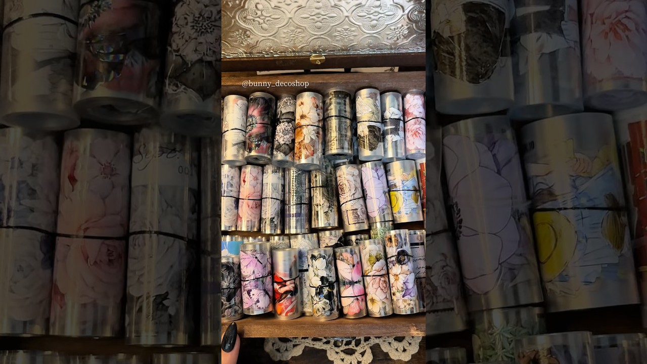 ASMR｜新素材コラージュ🦋New material collage｜Scrapbooking｜Journaling｜Art Journal｜Craft