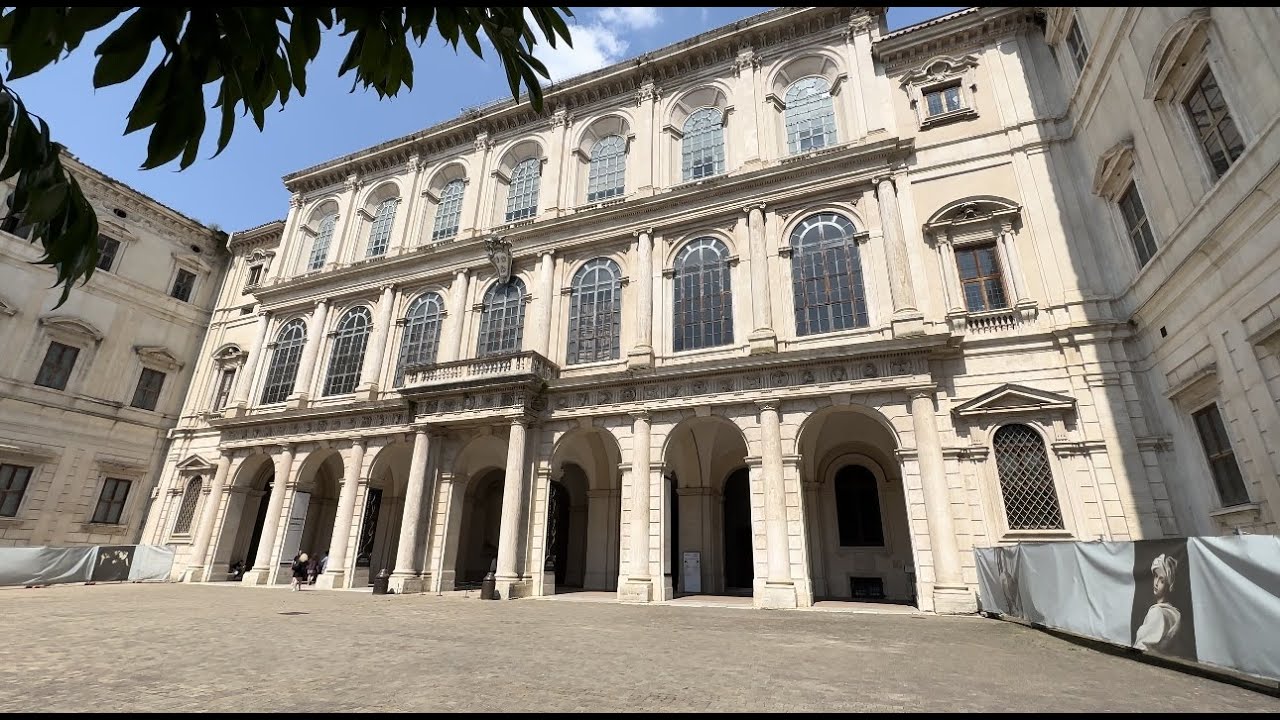 Embark on an enthralling virtual expedition of the majestic Palazzo Barberini.