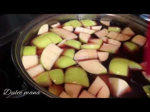 Receta de ponche mexicano.