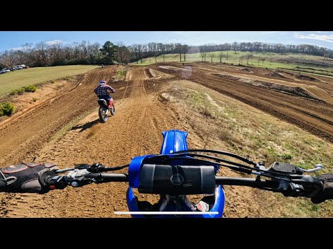 2023 YZ250F First Ride Gopro hero 11 Raw 2 laps