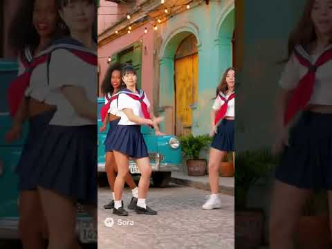 制服女子高生リズムカルダンス　MV