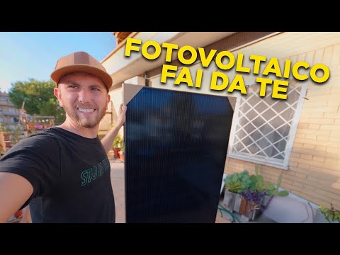 I'm installing solar panels on the terrace - Cane Secco