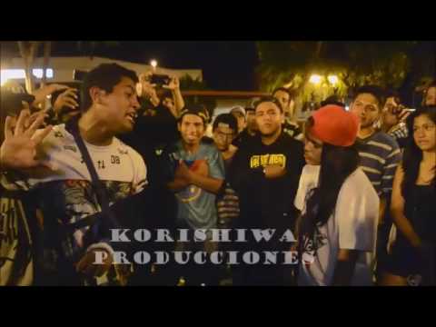 Zakia vs Jair - Colectivo  Supremacia_Sur Cañete -  ..(prod. korishiwa)