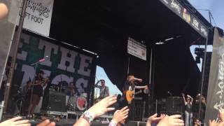 We the Kings- Just Keep Breathing (live)- Portland, Or- Vans Warped Tour 2016
