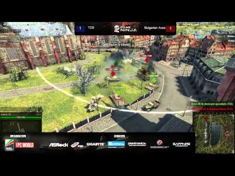 Game Ninja: WoT 3vs3 Bulgarian Axes vs TDS game 3