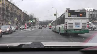 Управление с учеником после хорошей подготовки в автошколе