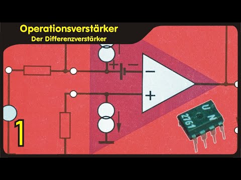 Operational amplifier part 1 - internal circuit, the differential amplifier