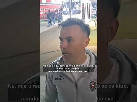 OGORCEN NATHO: Izjava Bibarsa Natha posle derbija