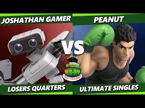Momo's Mid-Off Top 8 - Joshathan Gamer (ROB) Vs. Peanut (Little Mac) SSBU Ultimate Tournament