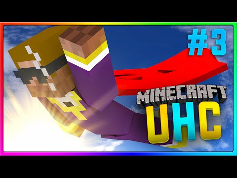 Minecraft - The SCARY Lava! (YouTuber Winter Minecraft UHC Episode 3) Video