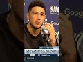 Devin Booker gives high praise for Chris Paul after Game 2 win over Mavericks ?#shorts