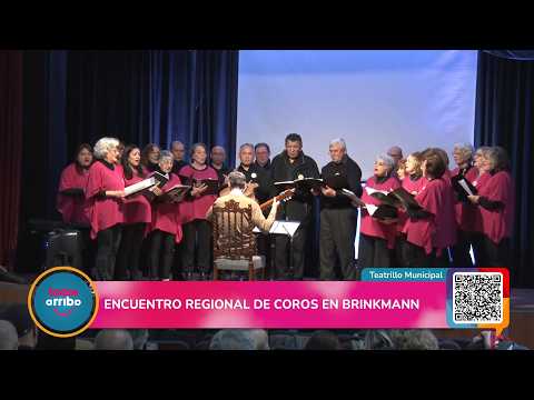 CULTURA: Brinkmann y Colonia Vignaud vivieron el Encuentro Regional de Coros