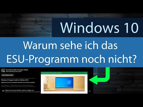 Windows 10 ESU - Why the ESU program isn't displayed | The real reason.