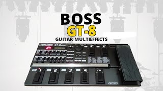 Video thumbnail for Boss GT-8 Guitar Multieffects Demo (Sound Walkthrough) by Guitar Gear Spot